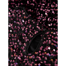 NAME IT Glimmer Kortærmet Kjole Runica Catawba Grape